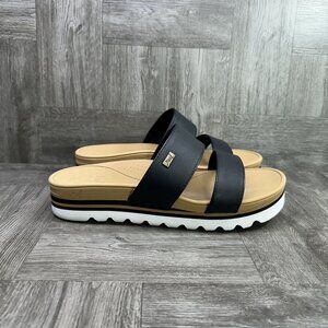 REEF Horizon Hi Women's size 10 Black Sandals